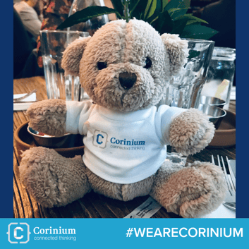 #WEARECORINIUM Bear we work post