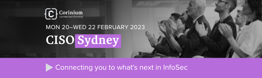 2023 CISO Sydney agenda1000x300px