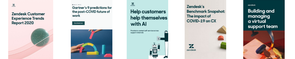 Zendesk top 5 articles of 2020