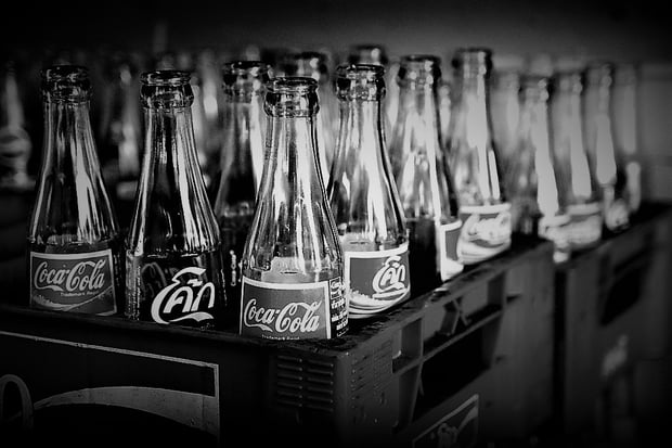 coca cola bottling company business intelligence black and white
