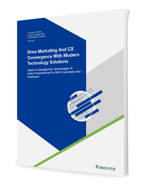Forrester Study: Drive Marketing and CX Convergence. Partner Content with Genesys