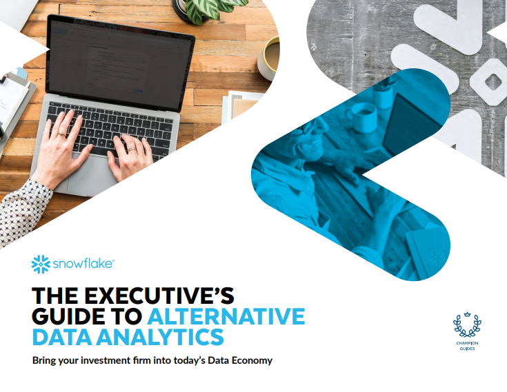 Snowflake : Executive's Guide to Alternative Data Analytics