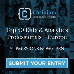 Corinium Global Intelligence Opens Submissions for Their First “Top 50 Data and Analytics Professionals (Europe)” Report