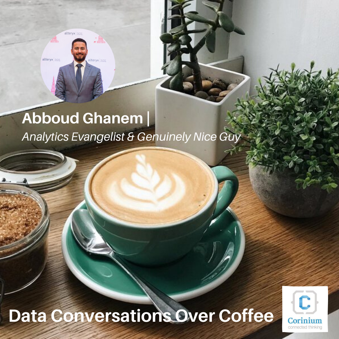 Video: Data Conversations Over Coffee with Abboud Ghanem (DQT)