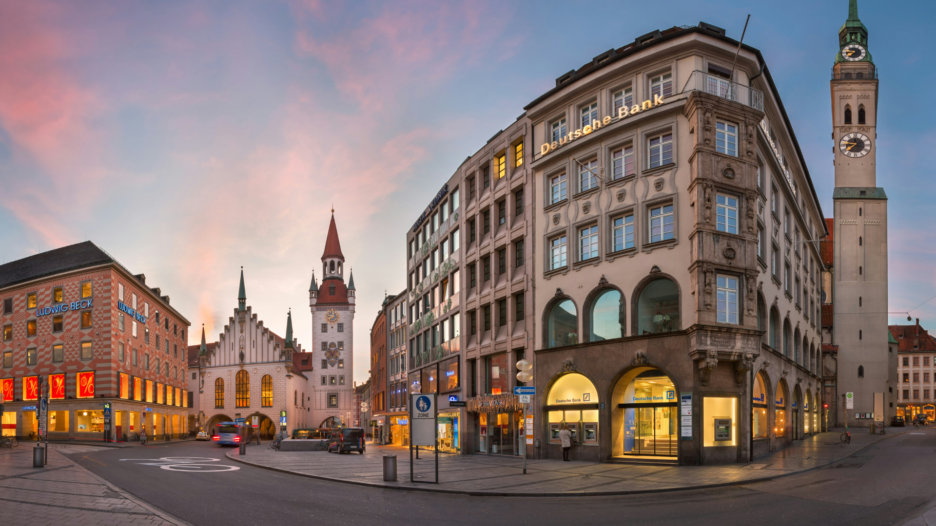 Street scene of Munich
