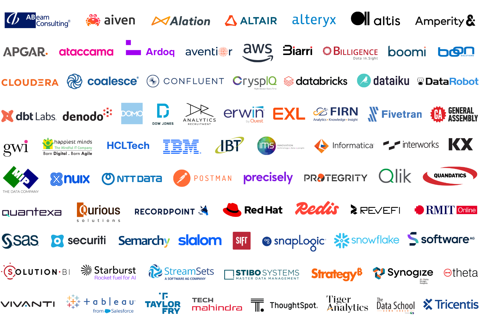 Our past partners include Our past partners include